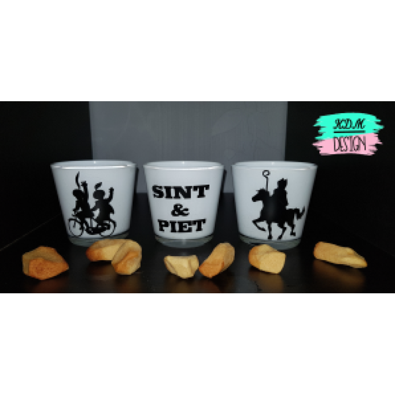 Sint theelichtjes set A